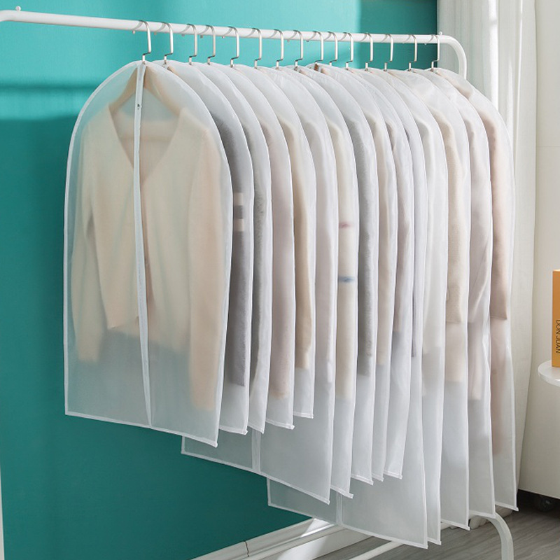 服収納防塵袋家庭用透明服ハンガー衣類収納防塵袋衣類ダストカバー|undefined