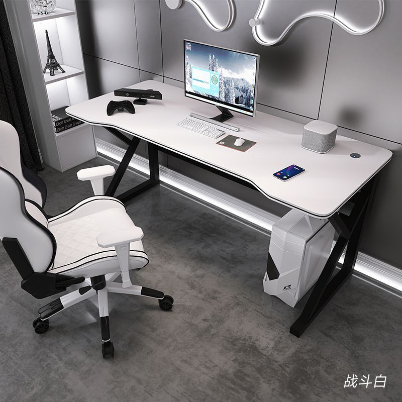 Bedroom Computer Desk, Desktop Home Gaming Desk, Small Apartment Simple Gaming Desk, Staff Office Desk, Stylish Study Desk