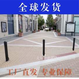 浙江铸铁罗马立柱防撞警示柱离柱止车柱景观河道铁链护栏防撞柱