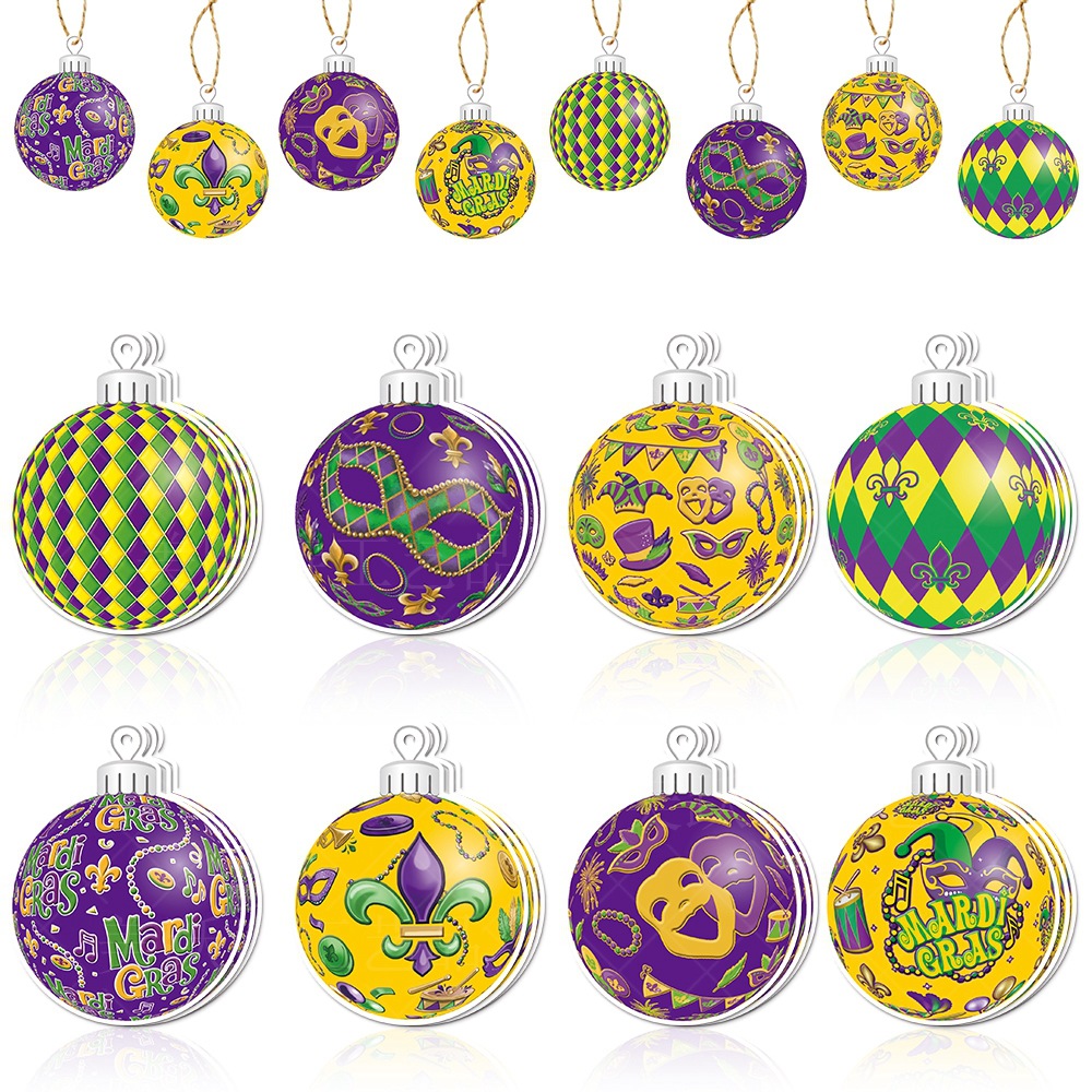 Nueva mascarada Tema del Partido de Carnaval decoración adornos colgantes carnaval escena diseño colgante