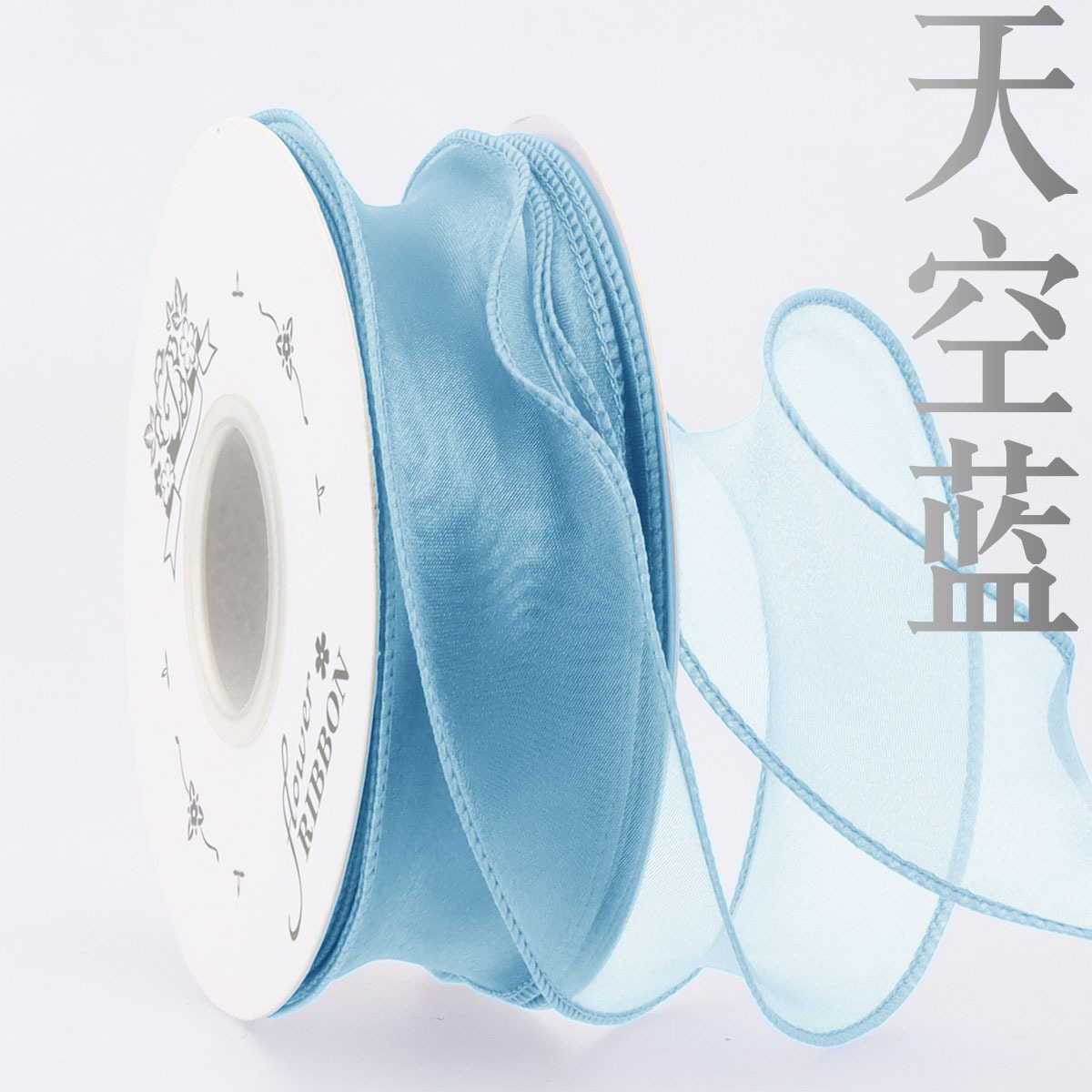 4.0cm魚の尾の糸のリボンの生花の包装は花束の贈り物の蝶結びを持っています。