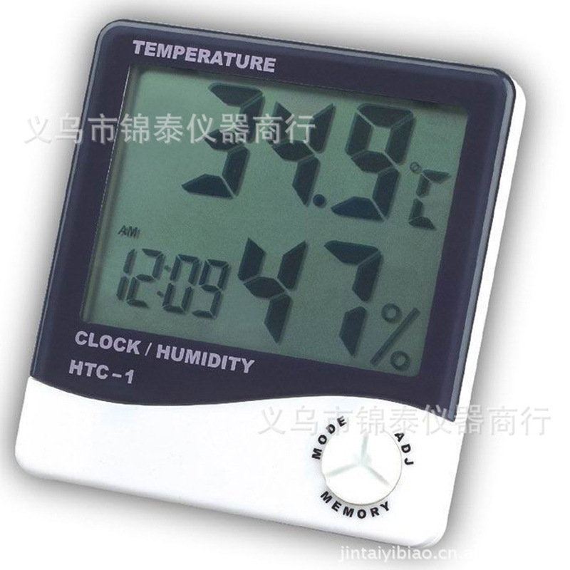 供应数字式温湿度计CTH608 HTC-1   HTC-2  室内外温湿度计 表