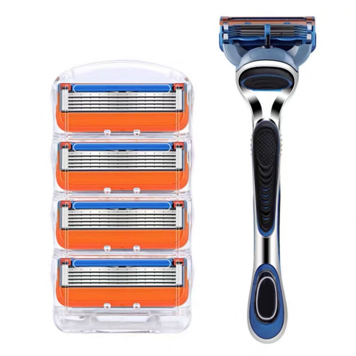 Universal Razor Holder Razor for Men Sharp 5 Original Manual Razor Five-Layer Blades in Stock