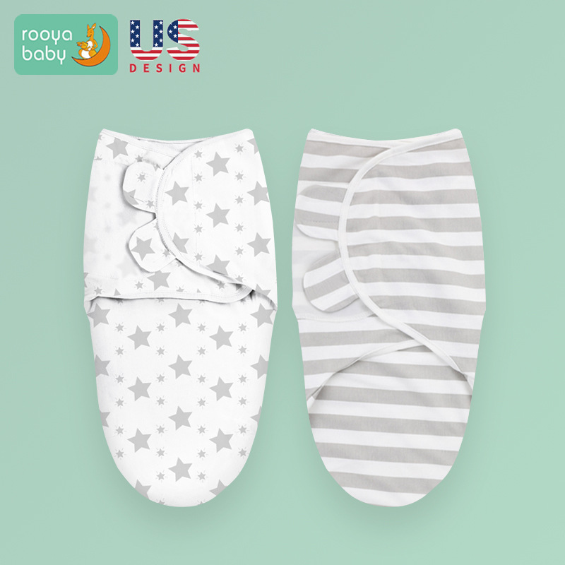 Edredón de algodón puro Four Seasons universal anti-kick toalla edredón anti-shock Toalla de pañales para bebés recién nacidos saco de dormir para bebés