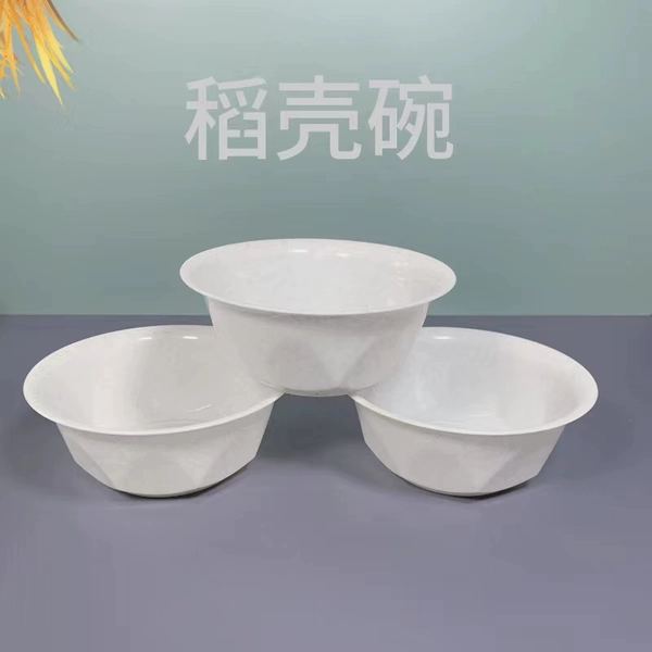 100 disposable rice husk bowls