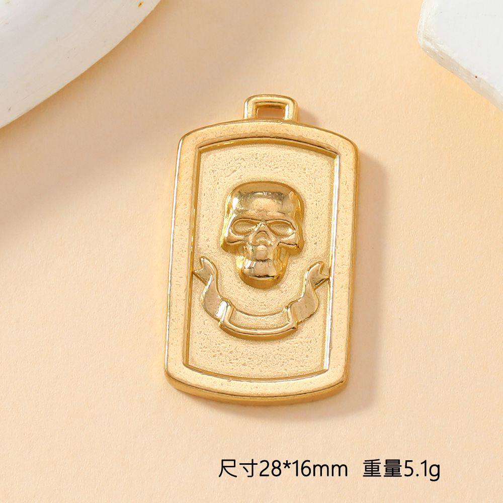 Colgante único Joyas de fundición de acero inoxidable transfronterizas Personalidad Sol Cruz Amor Flor Pluma Joyas Accesorios de bricolaje