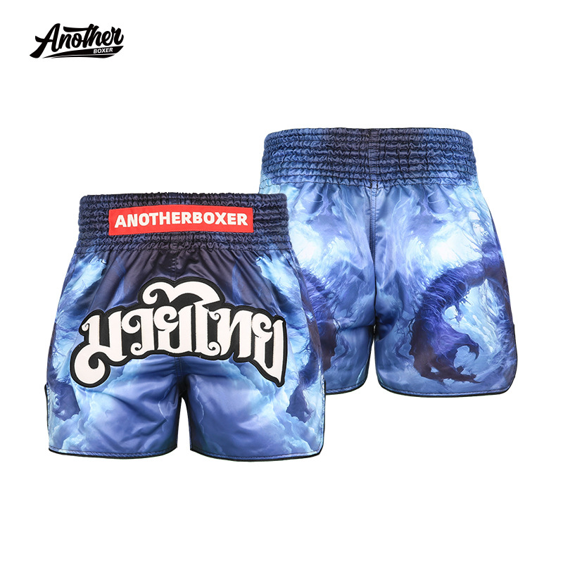 Anotherboxer New Style Muay Thai Shorts Muay Thai Training Pants Sanda Fighting Training Competition for Men and Women