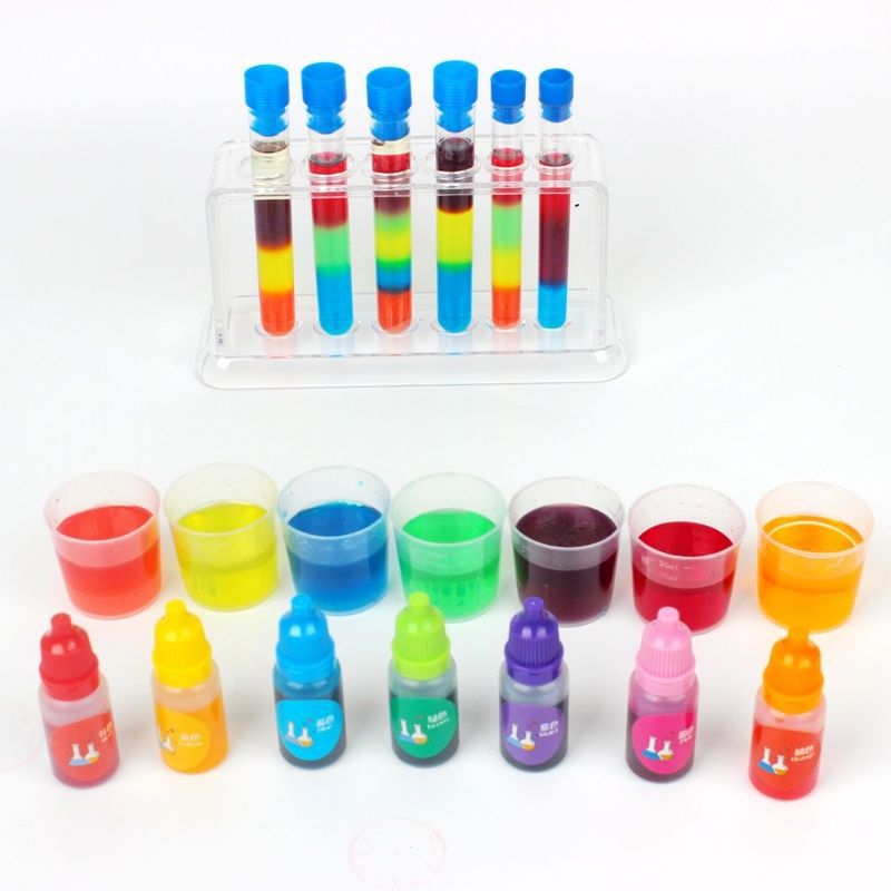 Children's science experiment colorful water test tube making suit magic potion toy kindergarten exploration tool