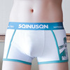 Sqinusqn/Lion Qinuo's new trendy national tide style printed men's flat -angle trousers cotton -ventilated boys panties