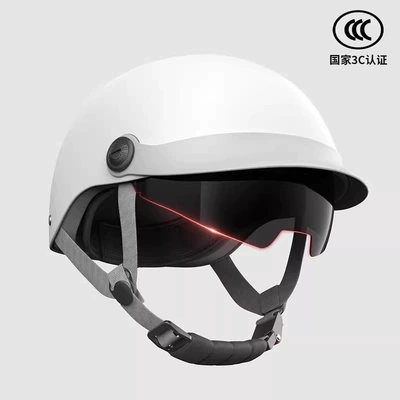 Motosiklet kaskı (dəbilqə) | helmets, men's motorcycle safety - off-whitehat-with-brim-sun-protection-inner-mirror-can-be-hidden