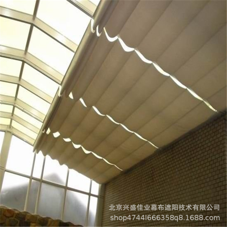 Electric Sunshade Curtains for Outdoor Swimming Pools, Kindergarten Playground Canopy Curtains, Sunshade Nets, Lighting Roof Insulation Curtains Electric Sunshade Curtains for Outdoor Swimming Pools, Kindergarten Playground Canopy Curtains, Sunshade Nets, Lighting Roof Insulation Curtains