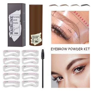 One Step Eyebrow Stamp Shaping Kit Hairline Eyebrow Styling Repair Hairline