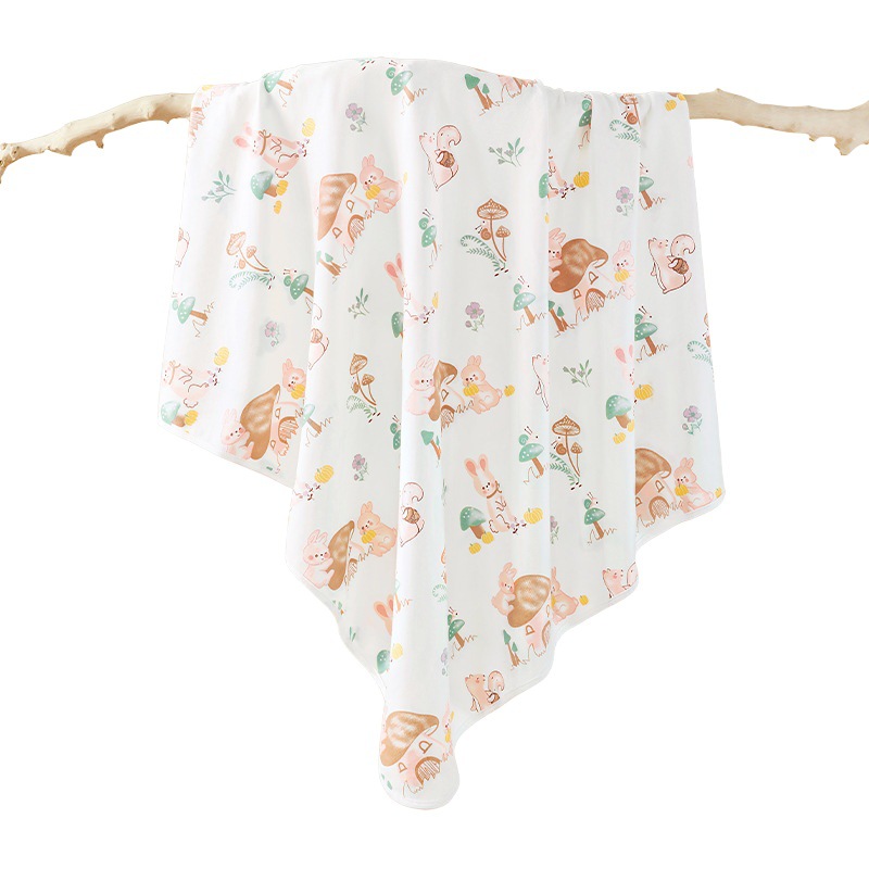 Betis Newborn Baby Bag Single Newborn Baby Delivery Room Four-Season Quilt Pure Cotton Type a Swaddling Wrap Spring and Summer Style