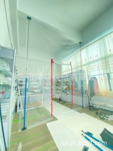 Dust barrier system, decoration dustproof suit, decoration partition tools