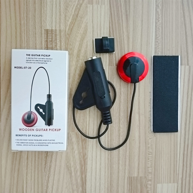 Guitar pickup ST-20 ukulele board patch free opening microphone wired microphone musical instrument accessories