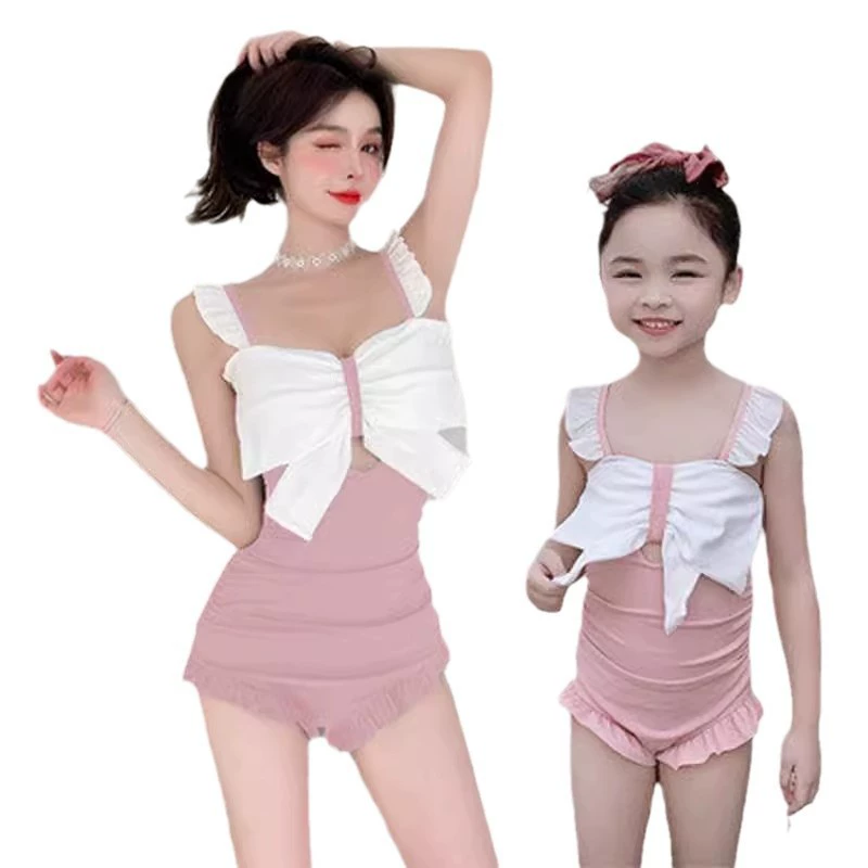 Женский горячий купальник родитель-ребенок