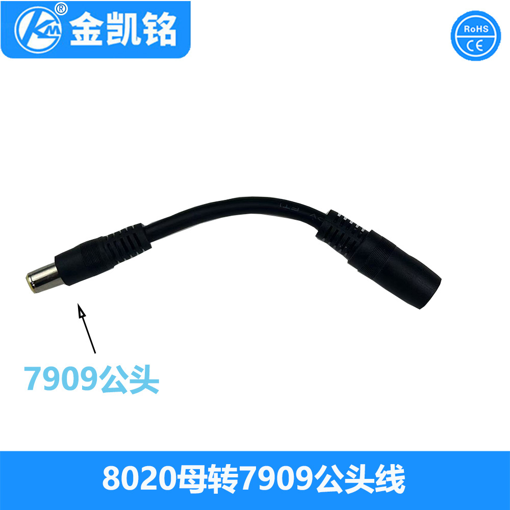 DC7909公转DC8020母头线 电小二移动储能电源线 户外充电转接线