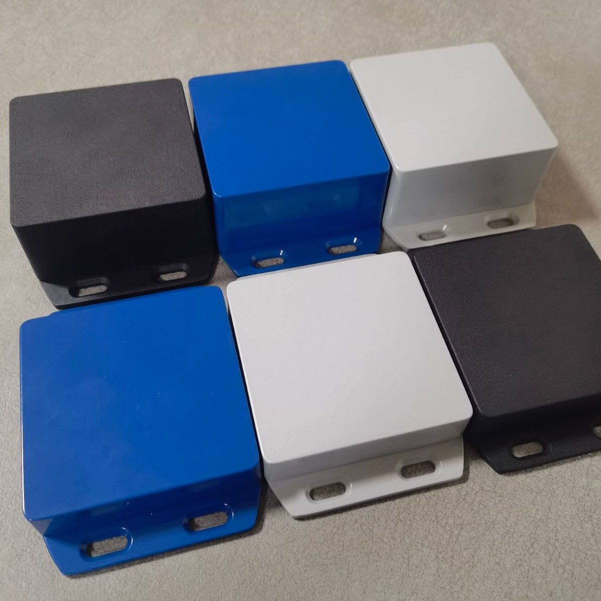 Водонепроницаемый распределительный короб Kexia серии L из алюминия, герметичный, для наружного применения, литой под давлением, с кнопками, оранжевый