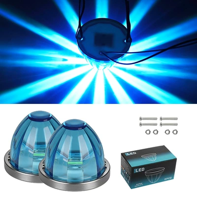 Side Light Led Signal Light, Other lights - ice-blue-pack-of-two-10-30v-always-on