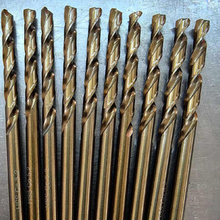 Manufacturer M35 Cobalt-Containing Straight Handle Twist Drill Stainless Steel Special Hand Electric Drill Drilling Tool Fully Ground Twist Drill Bit