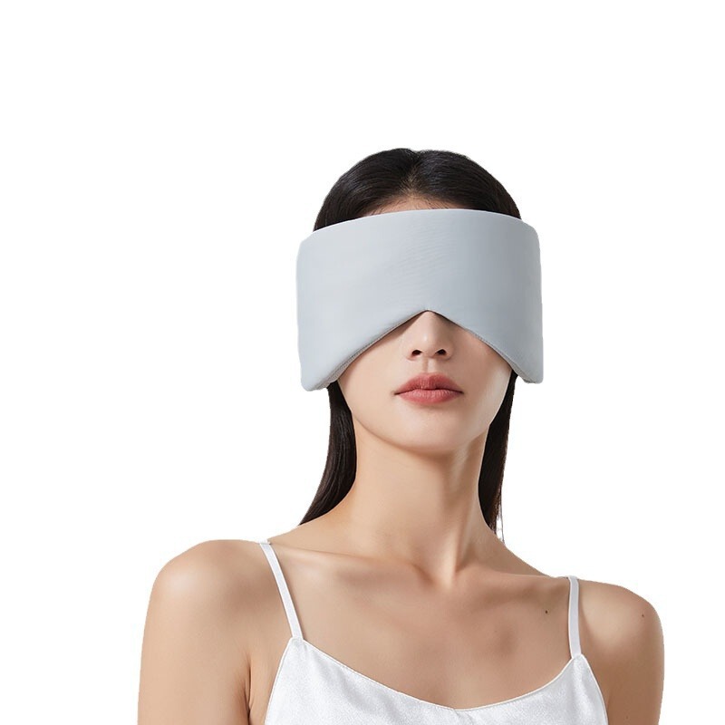 睡眠眼罩温凉双感太空舱专用旅行午睡遮光全包降噪护眼罩男女|undefined