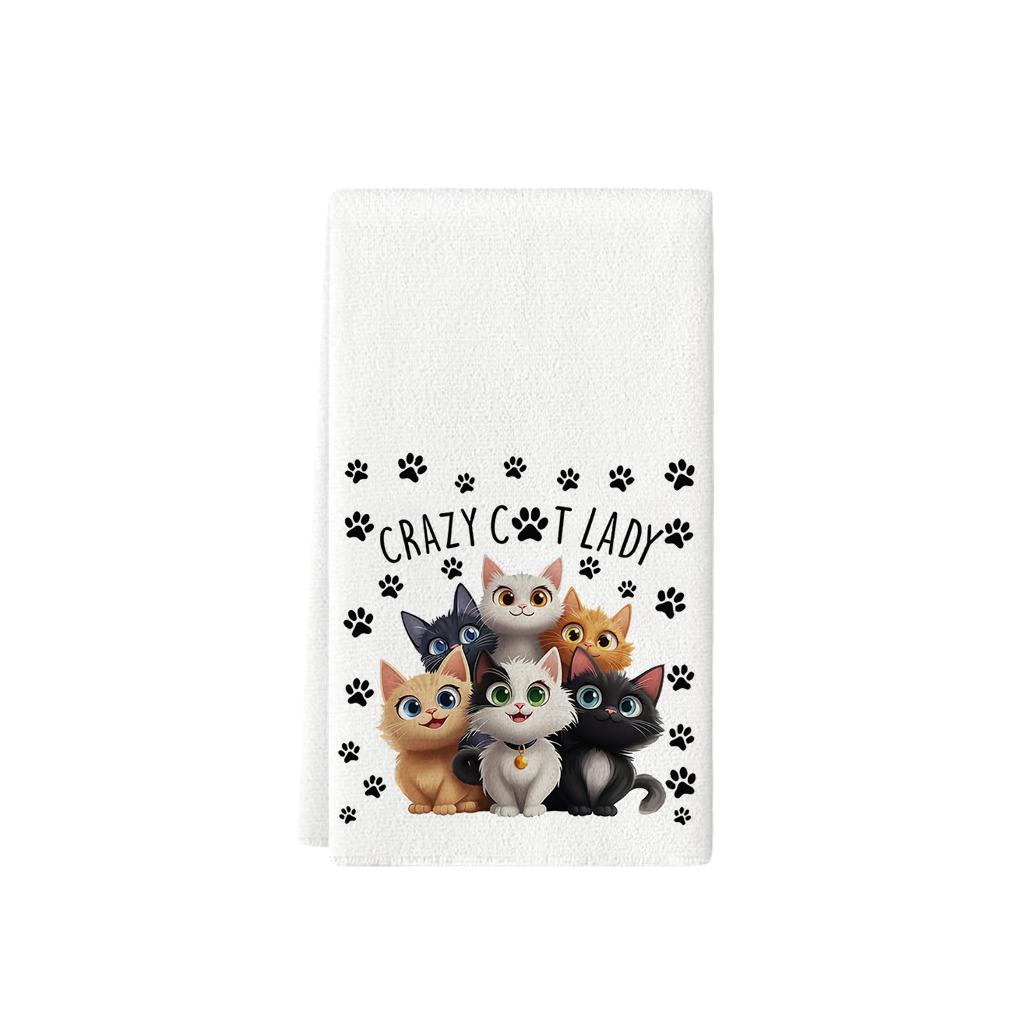 Lindo perro salchicha perro gallo gato loco esclavo toalla absorbente suave toalla de baño decoración de Labrador