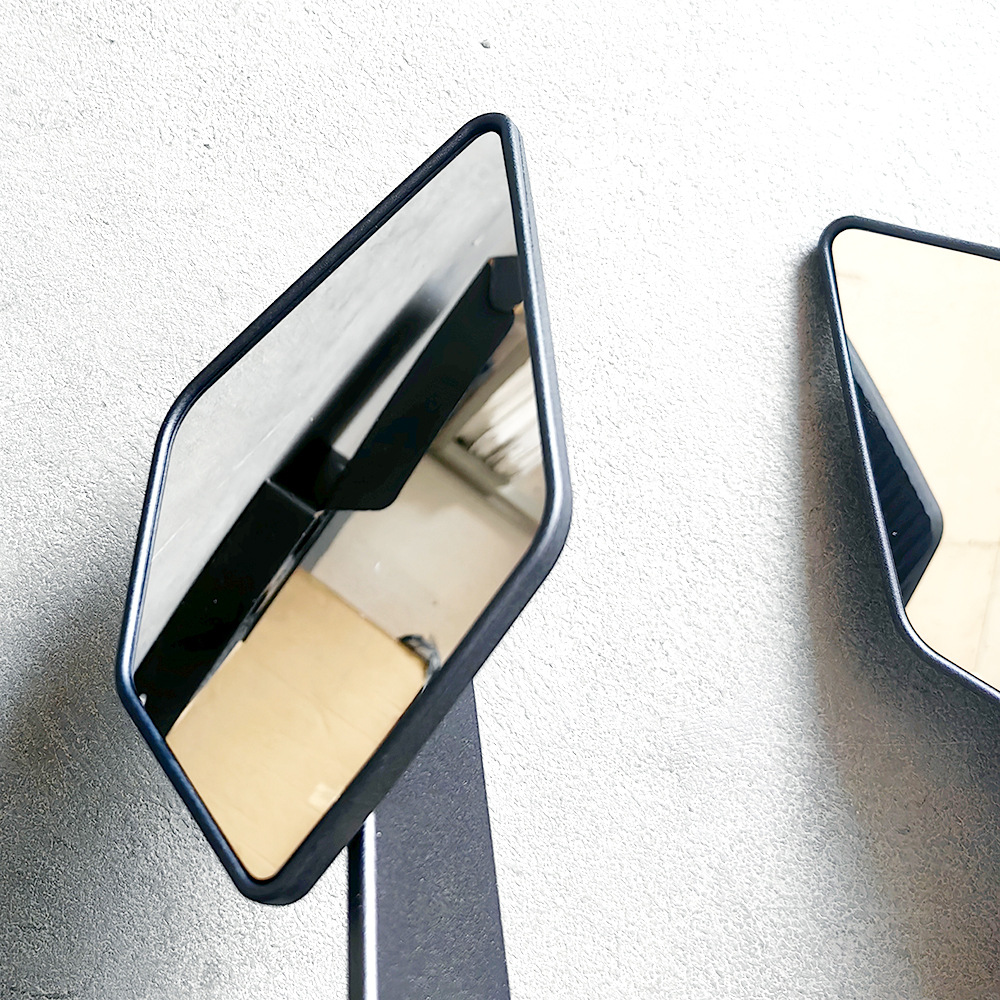 Moxin Motorcycle Rearview Mirror Modified with Wind Wing Mirrors, Suitable for Ktm, Electric Vehicles, and General-Purpose Folding Mirrors