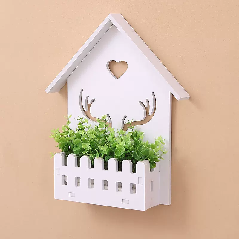 墙上置物架壁挂现代简约装饰电视背景墙卧室客厅墙壁隔板免打孔