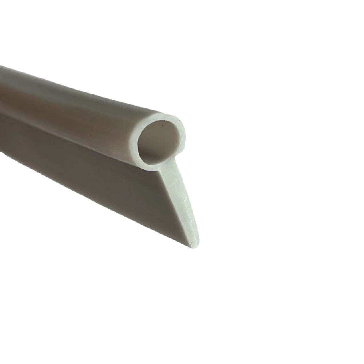 供应箱包管条T型卡缝白色硅胶条卡缝密封条