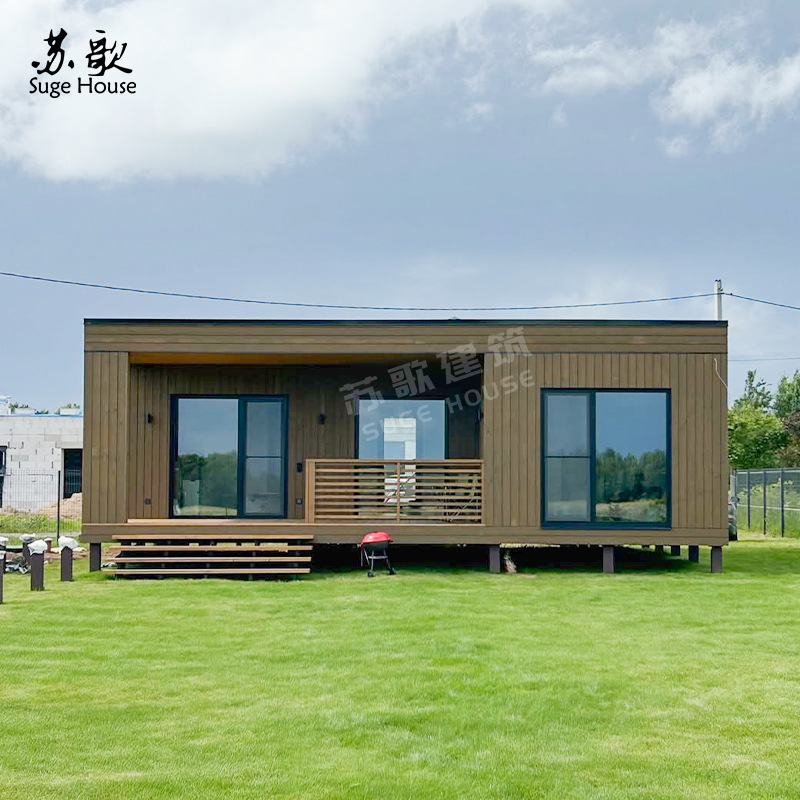 One-Story Steel Structure Mobile Housing in the Scenic Area, Mobile Homes, Residential Offices, Design and Construction of Prefabricated Houses One-Story Steel Structure Mobile Housing in the Scenic Area, Mobile Homes, Residential Offices, Design and Construction of Prefabricated Houses