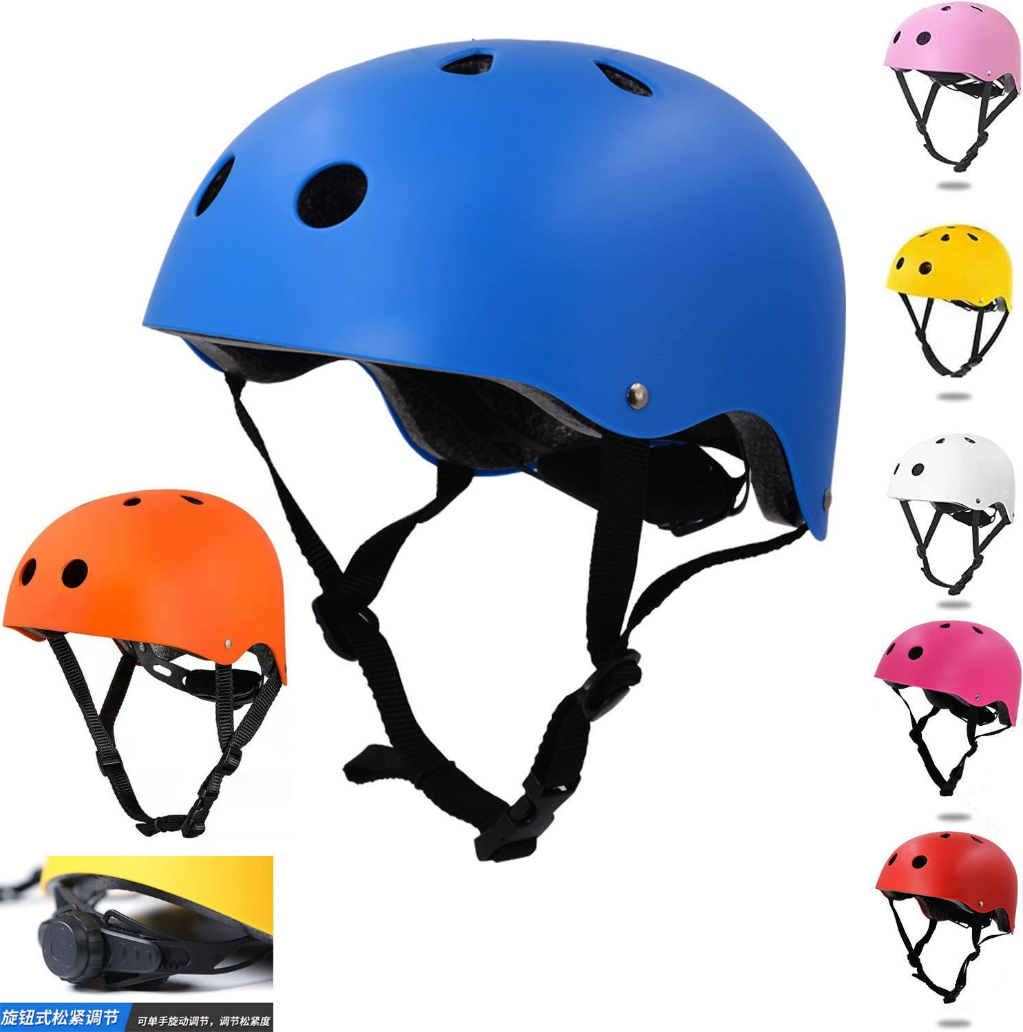 Детский шлем для катания на роликах для взрослых с регулируемым размером, велосипедный шлем для скейтборда, шлем для дрифта, привлекающий внимание альпинистский шлем в стиле хип-хоп