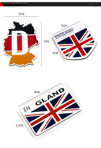 Modifying German, British, Italian, American, and French car emblems, plaques, badges, and vehicle stickers