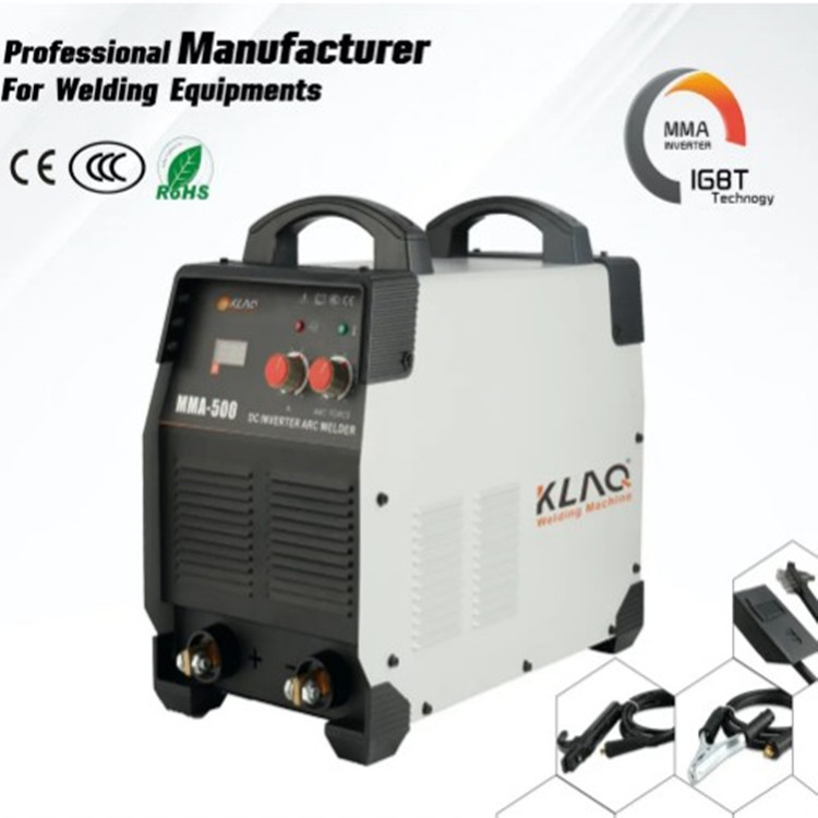 MMA-500A逆变ARC电焊机三相实际电流400A