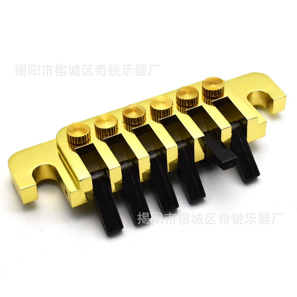 LP EPI electric guitar integrated integrated bridge string bridge string saddle flipped brass