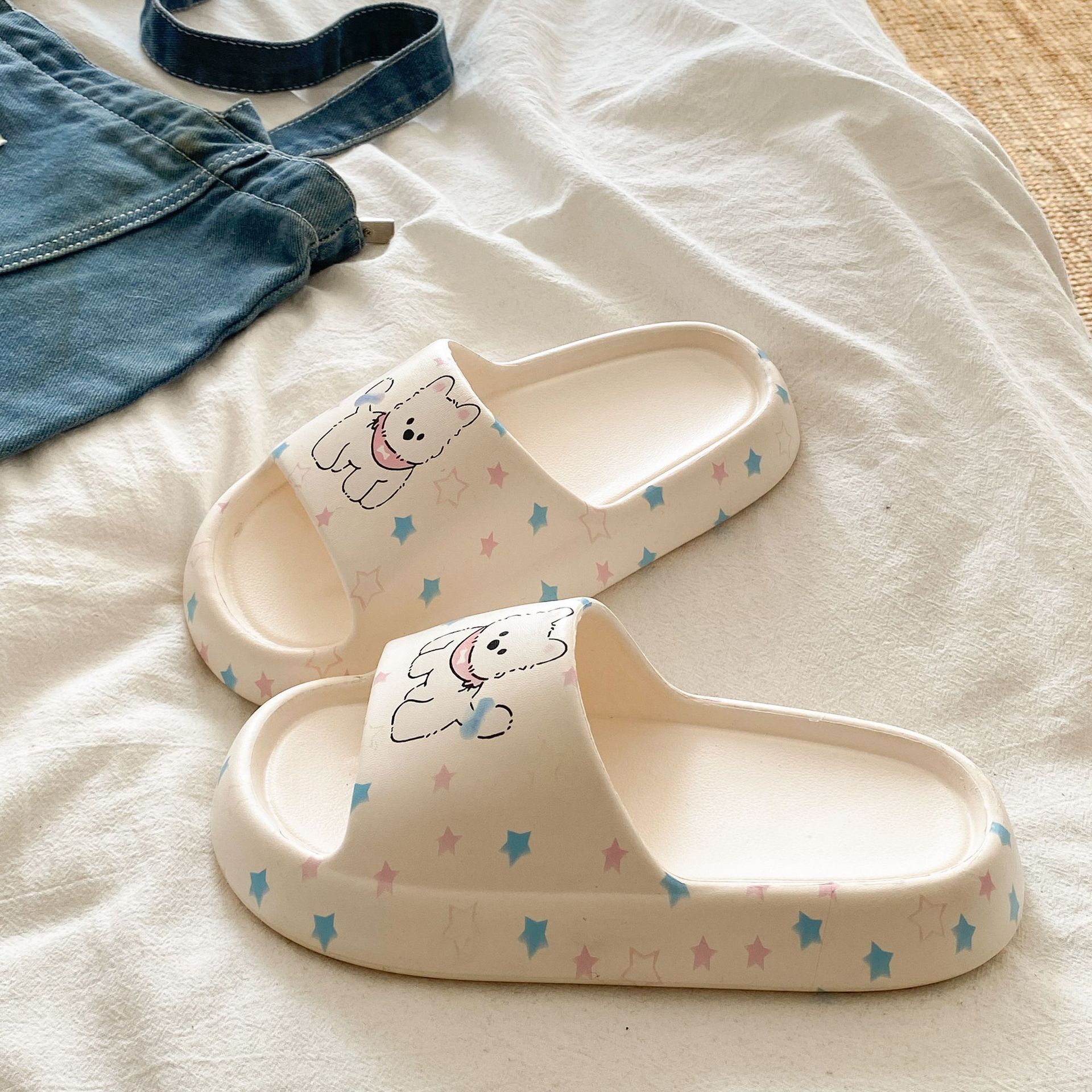 V307·별빛 하얀 강아지