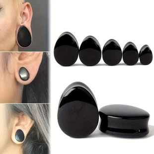 (Cross-border trading), agate earrings, piercing, Amazon