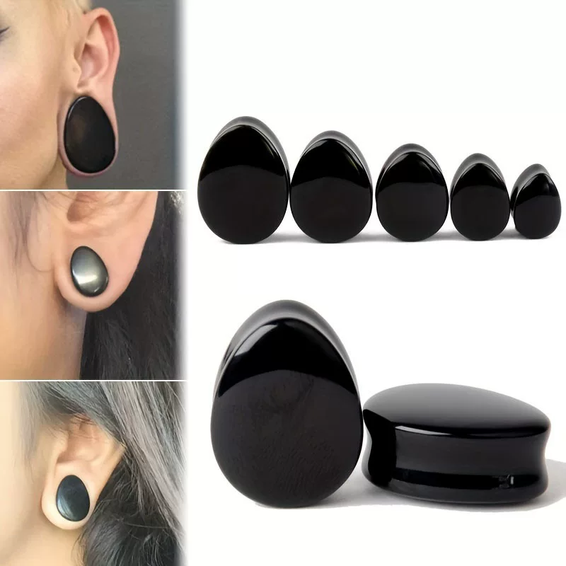 (Cross-border trading), agate earrings, piercing, Amazon