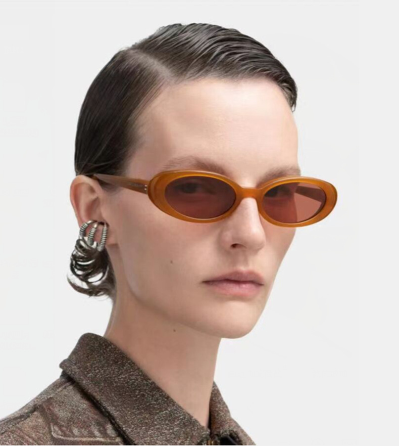 50g Weight UV400 Protection, UV Protection, Resin Lens Material Fashion Style Beige, Transparent, Champagne, Black Color Fashion UV400 Protection UV Protection Resin Women's Sunglasses 1
