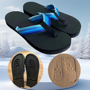 New cross-border explosions in stock Spread Hap-Penis creative funny fashion thick bottom beach flip-flops