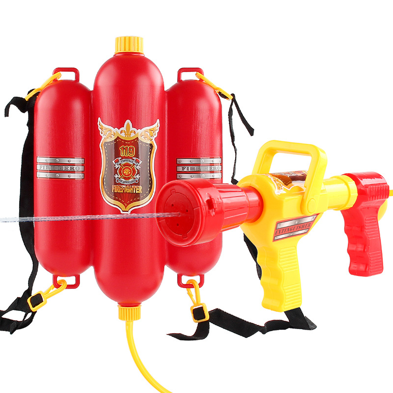 Summer Stall Hot Selling Toys Beach Water Play Battle Large Fire Fighting Backpack Water Gun Children High Pressure Water Gun