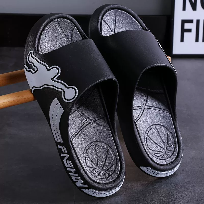 Мужские тапочки, летние, мужские и женские спортивные тапочки на открытом воздухе, тапочки большого размера, модные уличные нескользящие сандалии с защитой от запаха, детские мужские тапочки