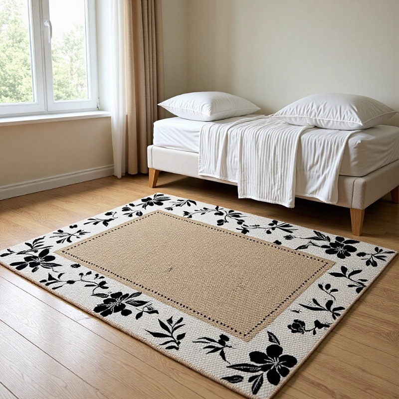 现代简约进门圈绒地垫玄关防滑耐脏耐磨脚垫除尘易打理入户门