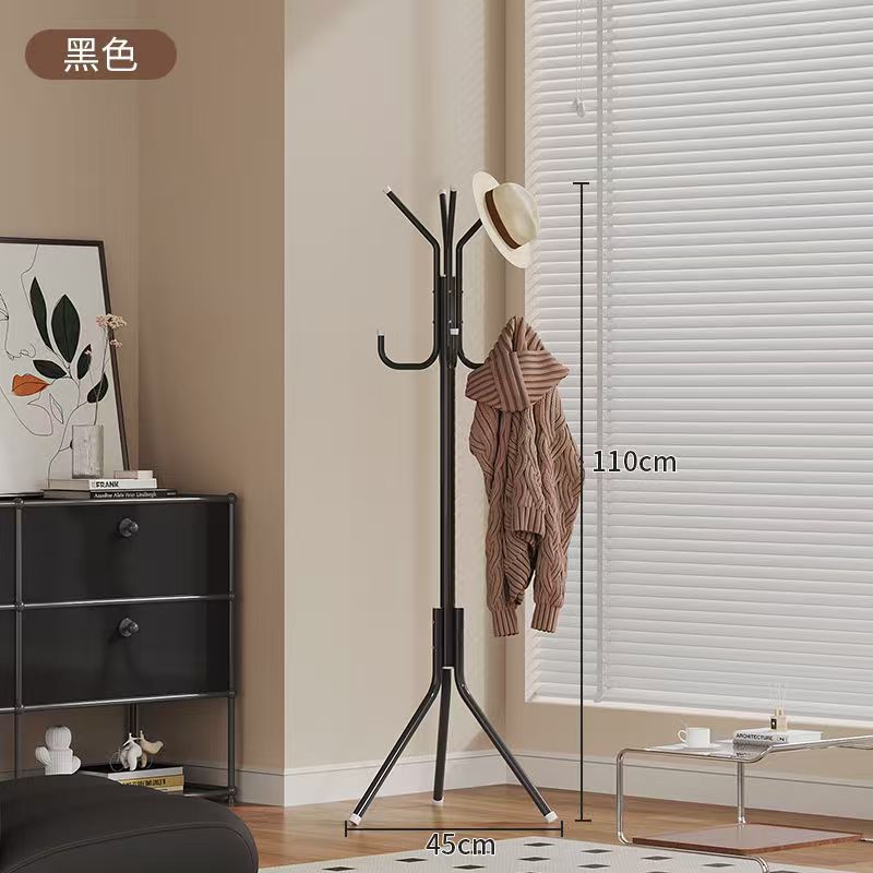 Explosión transfronteriza de hierro forjado percha de sombrero colgante de piso percha de ropa para el dormitorio almacenamiento de artículos domésticos simple percha de ropa moderna