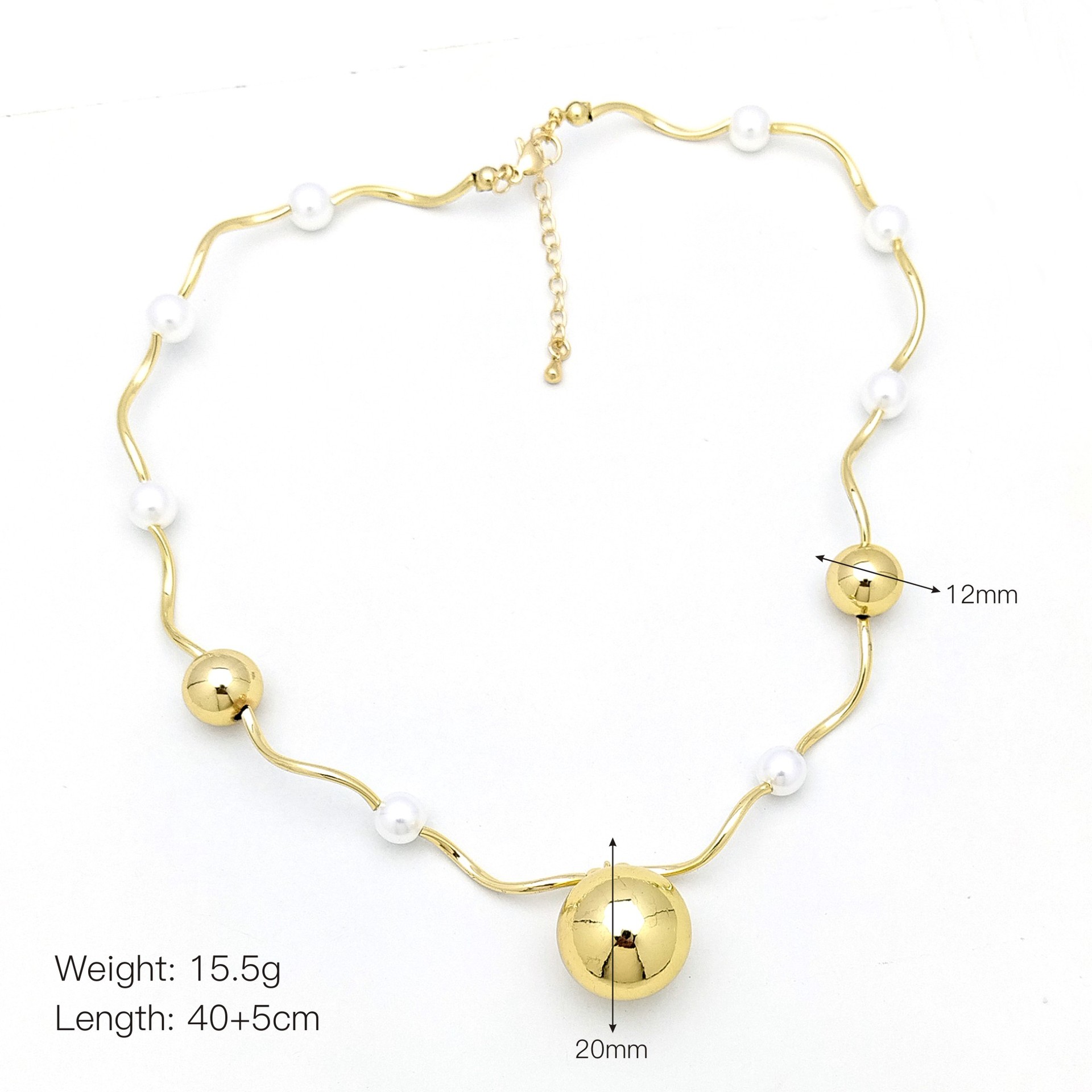 Beaded, Pearl, Inlay Design Copper Beaded Pearl Inlay Star Heart Shape Bow Knot Zircon Pendant Necklace