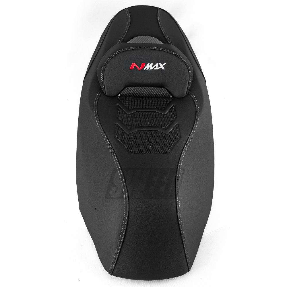 Suitable for 25-26 Models of Yamaha Nmax155V3 Modified Seat Cushion with Lumbar Support, Waterproof Seat Cover, Non-Destructive Installation Assembly