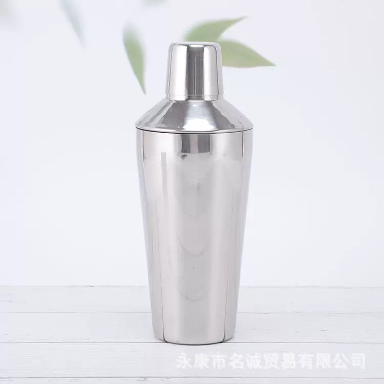多规格三段式鸡尾酒调酒器手摇杯雪克杯奶茶专用工具批发