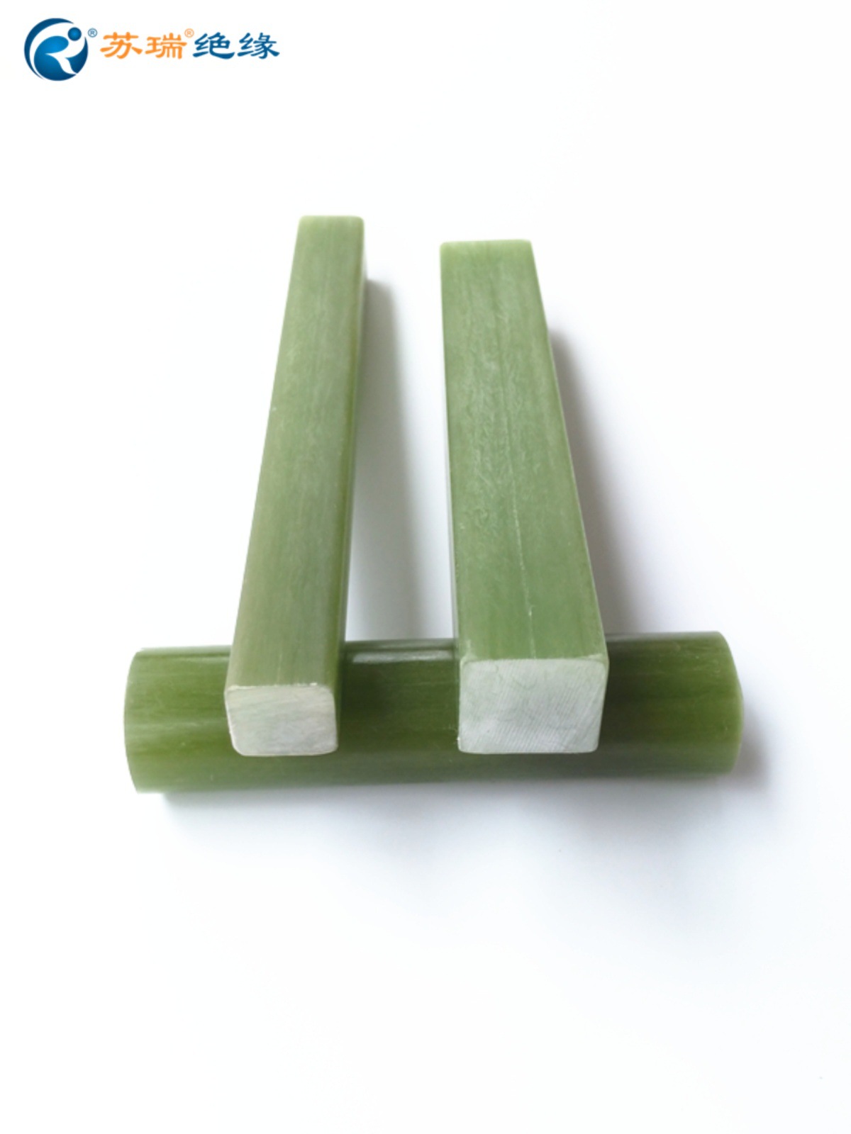 环氧树脂玻纤棒方棒 H级绝缘胶木柱 绿色耐高温 玻璃钢引拔棒