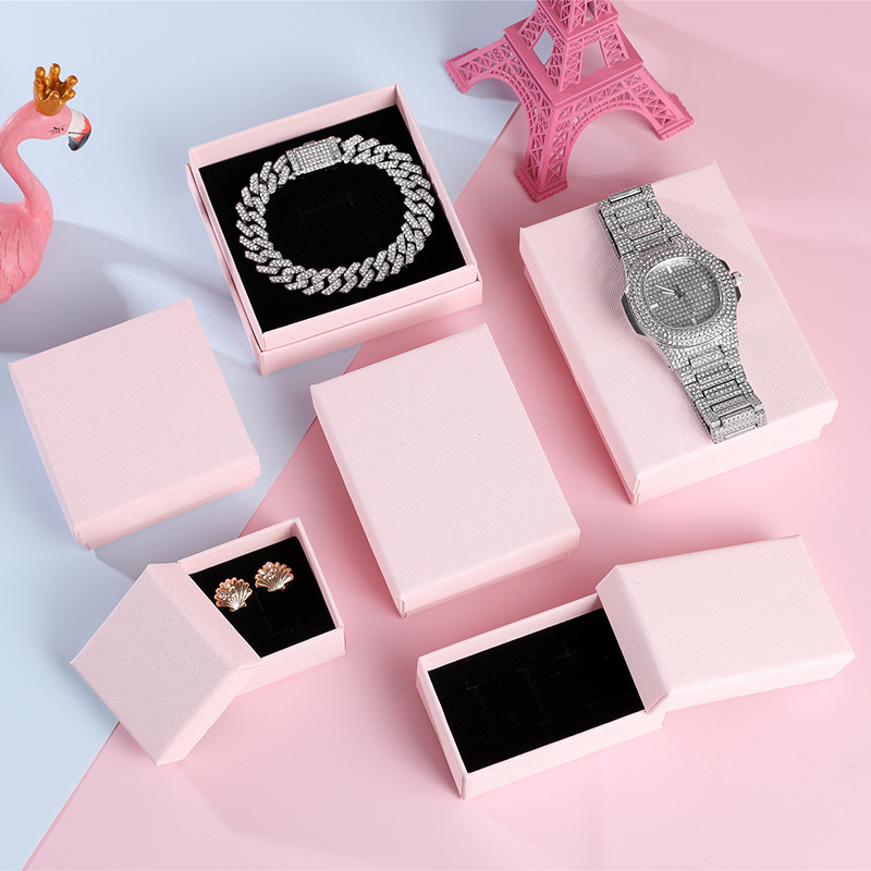 16g Weight Jewelry Boxes Classification 1 Piece Quantity Daily Occasion Solid Color Pattern Fashion Style 1 Piece Fashion Solid Color Paper Jewelry Boxes 8
