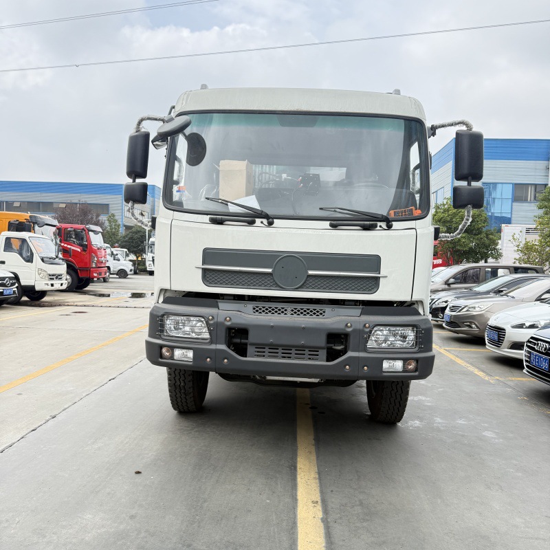 东风天龙国三出口压缩垃圾车 非洲 物业 后压缩垃圾车图片 左舵