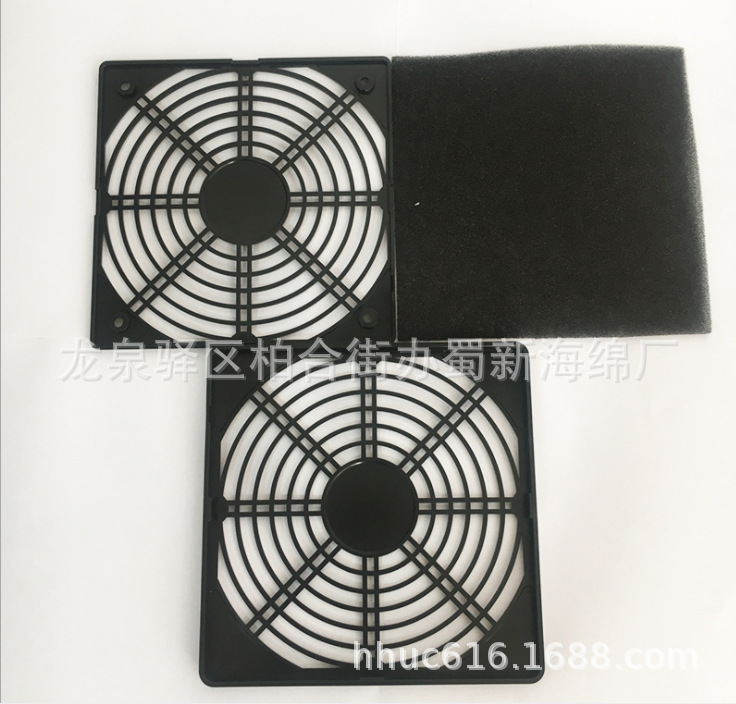 排气扇防尘过滤网孔海绵/透气除尘网状过滤海绵/细孔聚氨酯海绵